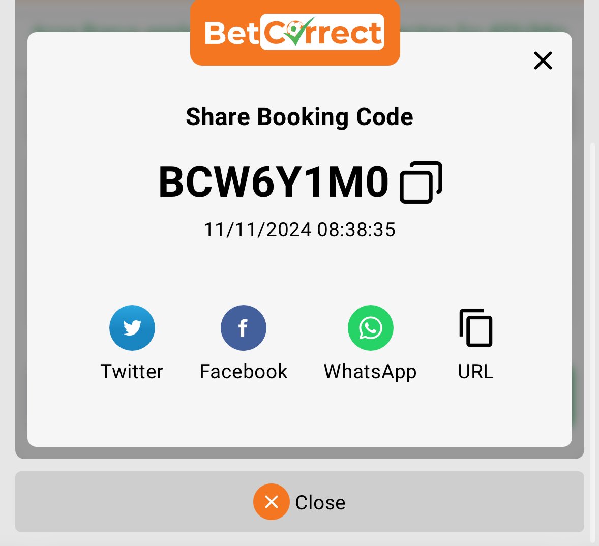 900 ODDS  ON BETCORRECT <a href="/BetcorrectNG/">BetCorrect Nigeria</a> 

CODE : BCW6Y1M0 ||

REGISTER BETCORRECT USING THE LINK BELOW 👇 👇
bit.ly/RealSuzzane_

✅NO PROMO CODE NEEDED