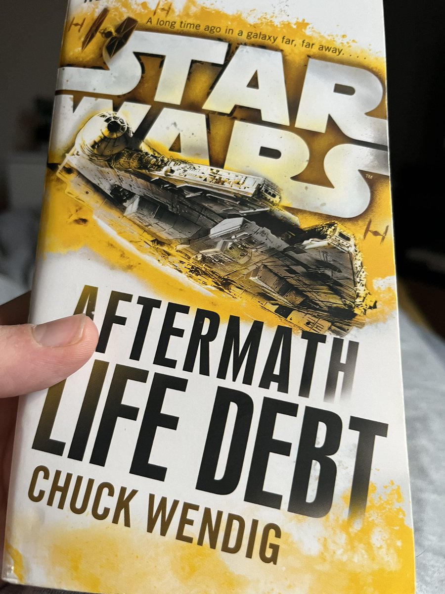 MikoMcFly's tweet photo. Aftermath: Life Debt by Chuck Wendig

Book 13 of 2024 https://t.co/GNhjSf8TD6