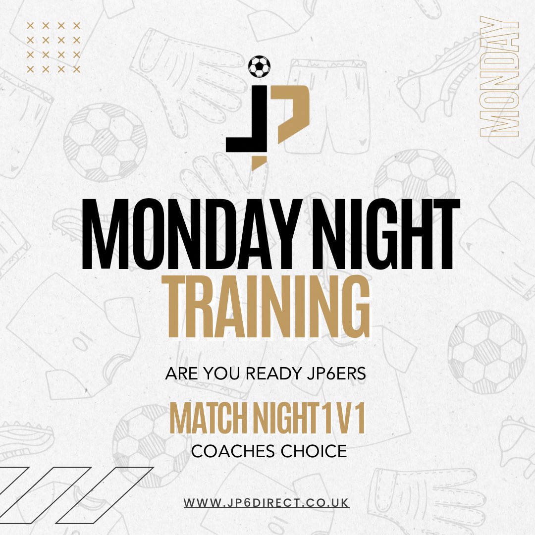 Tonight our coaches implement some of the last few weeks sessions into game environments to see what our JP6ers have learned.💪⚽️