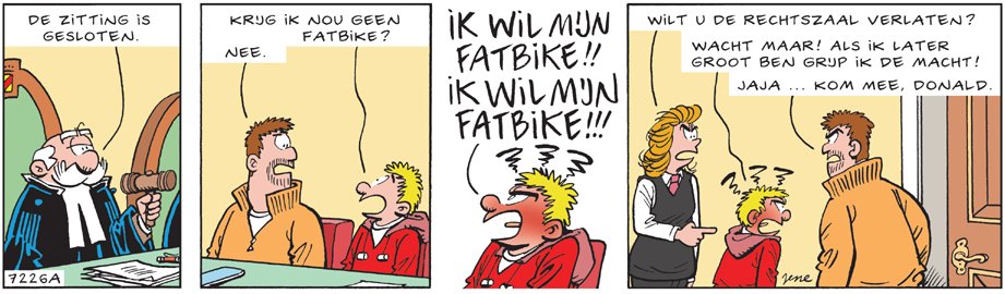 jessecartoons's tweet photo. Zoontje van de vader die de fatbike koopt. De vijfde in de serie. #fatbike #strafrecht #strafzaak #rechter #recht #strips #stripmakers #Goedemorgen https://t.co/PAbULpziCJ