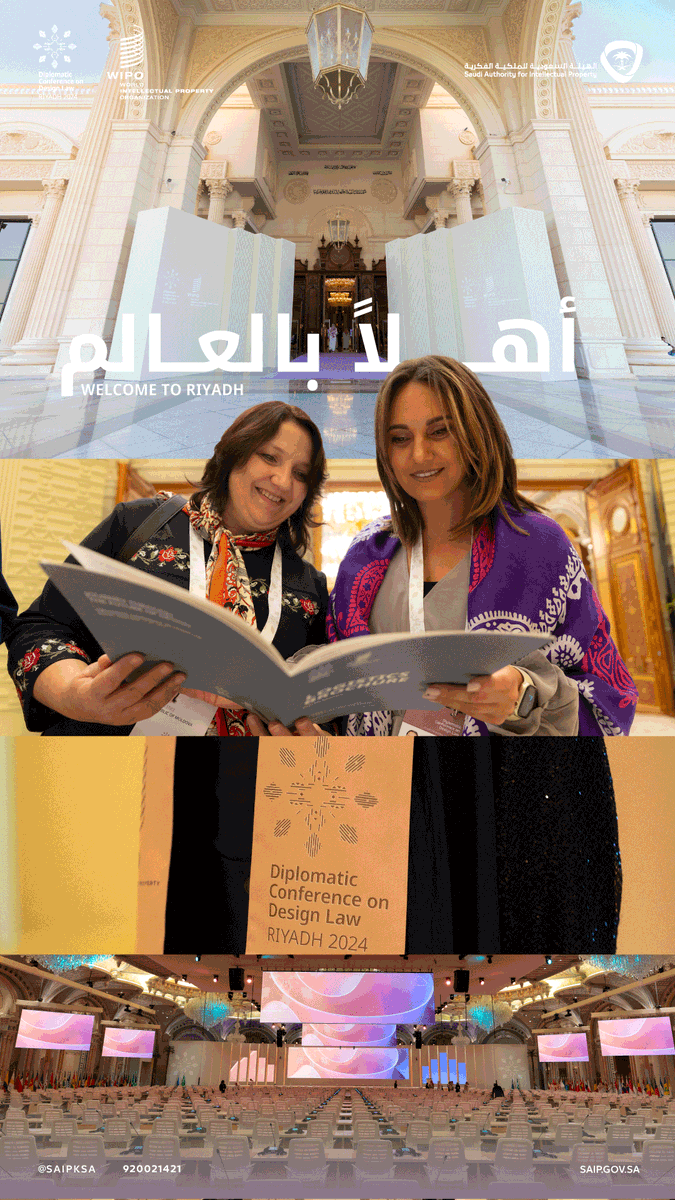 SAIPKSA's tweet photo. أهلاً بالعالم في الرياض لكتابة فصل جديد في عالم الإبداع من أجل #مستقبل_التصاميم
#DeaignDipCon https://t.co/VKzmPo4d5j