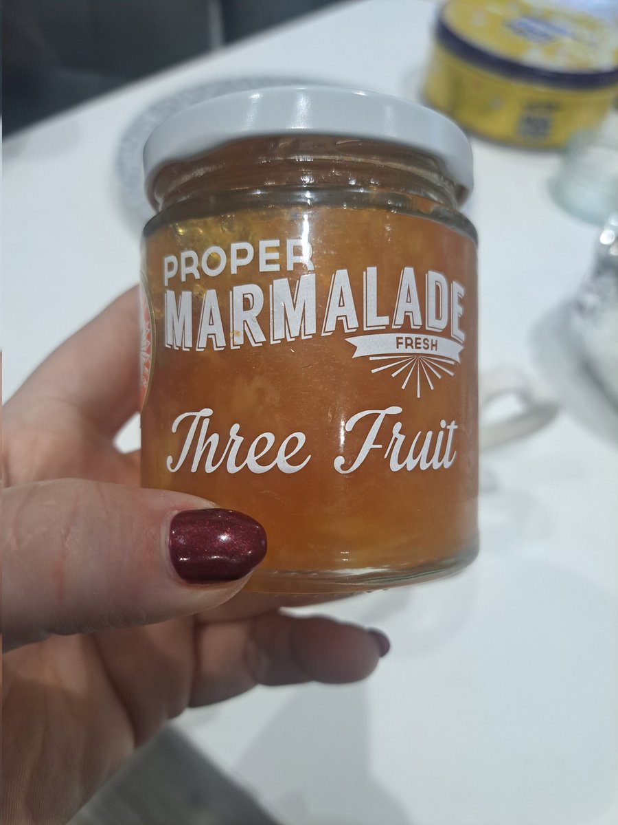 ClaireLYoung's tweet photo. In homage to @paddingtonbear enjoying Proper Marmalade on my morning bagel. It's a small business brand &amp; the best! https://t.co/MBPCF4nGTt https://t.co/A5sKhbh8nq