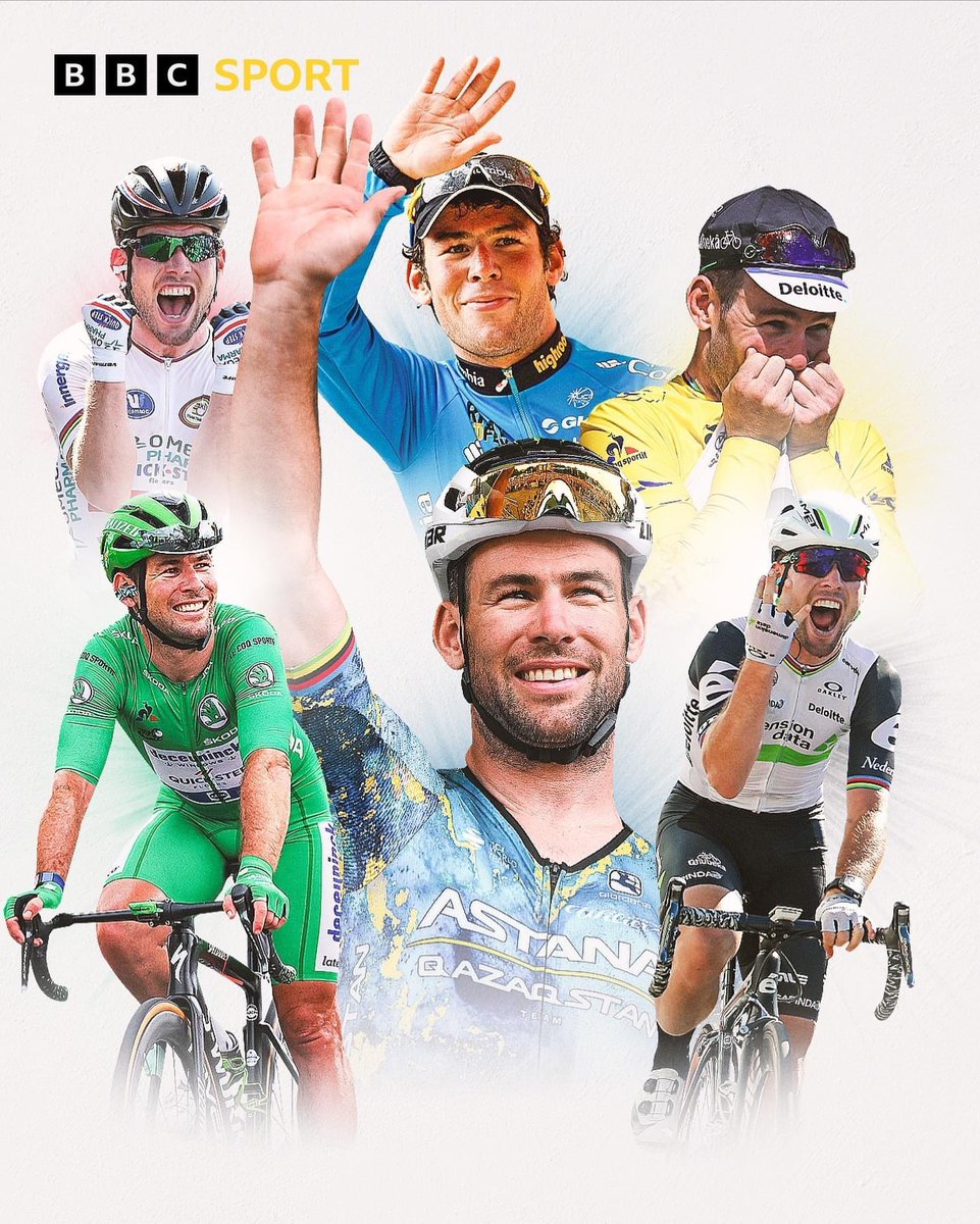 Mark - Geeky Triathlete. (@irongeek100) on Twitter photo MARK CAVENDISH WINS HIS LAST EVER RACE 🥹
He’s retired from professional cycling.
What a legend , Cav ❤ <a href="/MarkCavendish/">Mark Cavendish</a> MARK CAVENDISH WINS HIS LAST EVER RACE 🥹
He’s retired from professional cycling.
What a legend , Cav ❤ <a href="/MarkCavendish/">Mark Cavendish</a>