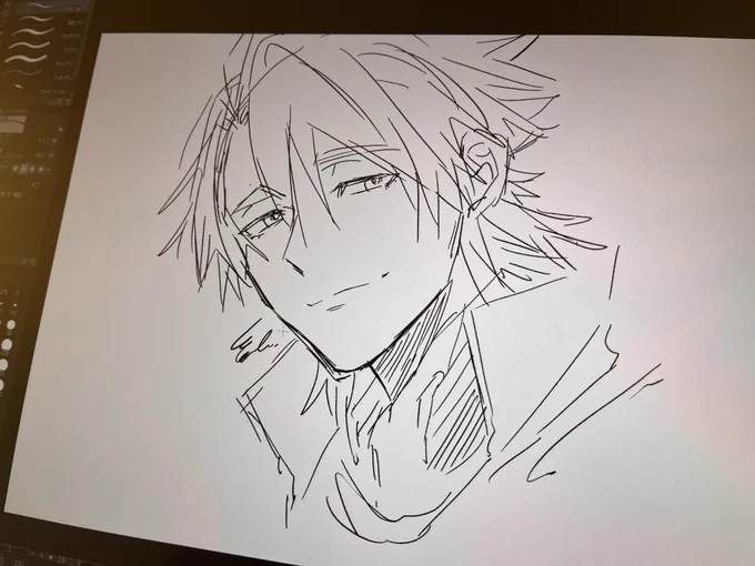 これはまためちゃくちゃ高い液触らしてもらって秒で描いたラ 