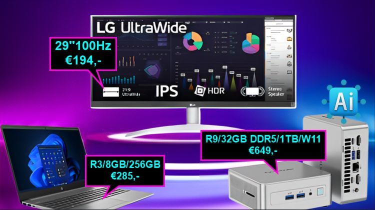 Εντυπωσιακές προδιαγραφές και επιδόσεις σε πολύ χαμηλή τιμή στα νέα πανίσχυρα &amp; επώνυμα mini AI PC με Ryzen 9 - Radeon 780M, 32GB (64GB) DDR5, 1TB (2TB) NVMe SSD, και W11 Prο
pcsteps.gr/193712-pcsteps…