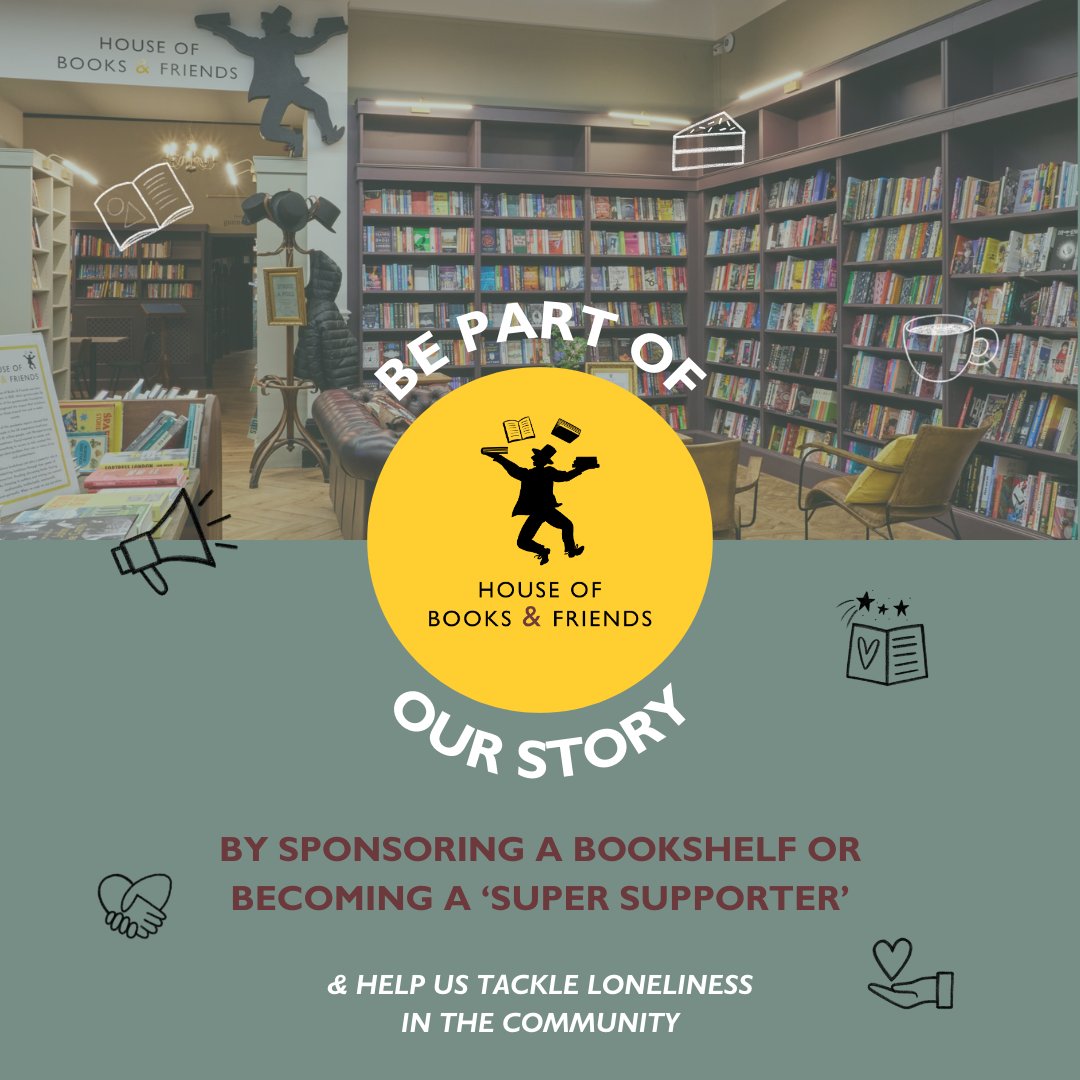 Do you want to be part of our story and help with our mission to tackle loneliness and social isolation?  🤗

Introducing our Supporters Club! With 2 levels of support to choose from, you’ll play an essential role in our mission. 

Look out for more information coming soon!