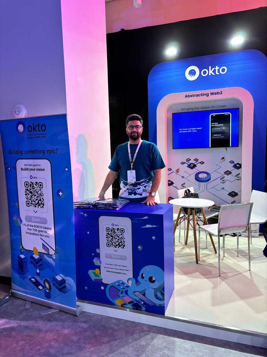 okto_web3's tweet photo. AGG Summit Bangkok is in full swing! Day 1 brought nonstop energy with live demos, unexpected collabs, and incredible conversations at our booth.
Ready to keep the fire going today โ letโs make it count! LFG ๐๐ฅ
Big things are brewing โ stay tuned ๐ https://t.co/aMZVBS9p3Y