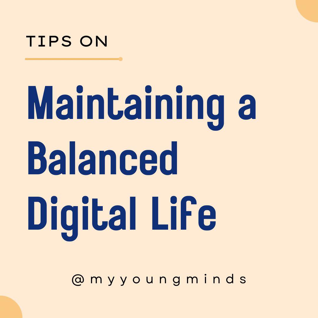 myyoungminds's tweet photo. Part 1:
Maintaining a balanced digital life is all about finding harmony between staying connected and taking time for yourself. It’s about setting healthy boundaries, reducing screen time, and prioritizing real-life experiences. Remember, it’s okay to unplug, recharge, and enjoy the present moment. Let’s create a mindful digital routine that supports both our well-being and our connections. 🌿📱✨ #DigitalDetox #HealthyBalance #MindfulLiving #MentalWellbeing