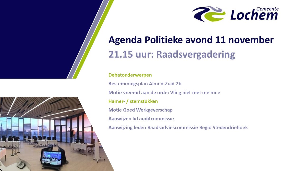 Gemeenteraad Lochem tweet media