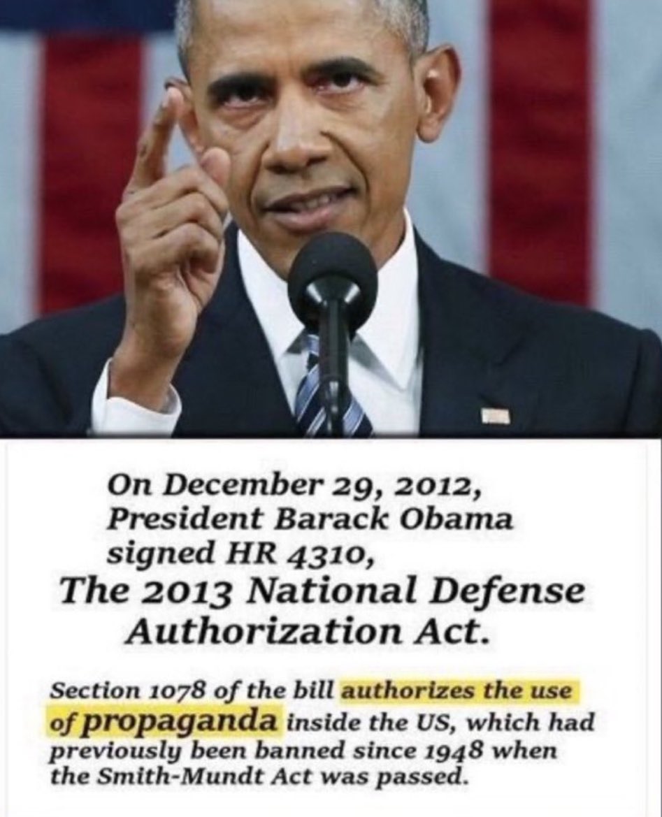 This needs to be repealed and maybe we will see an end to the media brainwashing in the US
