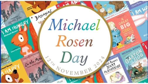 Littlelambtales's tweet photo. Happy @MichaelRosenYes Day! Have fun with words, stories and poems everyone. #ReadingForPleasure #GrowAGenerationOfReaders #BooksAndMoreBooks @LivLitCycle @JudeLennonBooks Lamby and I were lucky enough to meet him a couple of times. https://t.co/1qroTcOvER @Literacy_Trust https://t.co/SeugEnt7PC