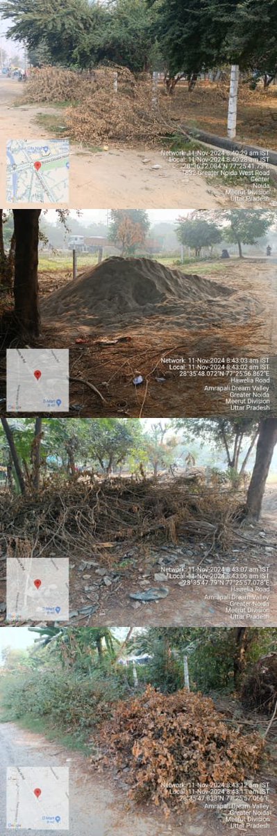 .<a href="/OfficialGNIDA/">Greater Noida Industrial Development Authority</a> ACEO श्रीलक्ष्मी जी एवं OSD <a href="/InduPrakashPCS/">Indu Prakash Singh</a> जी से आग्रह है कि शिकायत का संज्ञान लेते हुए उचित कार्यवाही सुनिश्चित करें। @ChiefSecy_UP <a href="/ChiefSecyUP/">Chief Secretary, GoUP</a> <a href="/myogiadityanath/">Yogi Adityanath</a> <a href="/myogioffice/">Yogi Adityanath Office</a> <a href="/CMOfficeUP/">CM Office, GoUP</a> 
ग्रेनो वेस्ट चारमूर्ति किसान चौक से आम्रपाली मॉल रोटरी तक 60m सड़क के