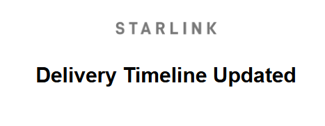 Mark_S_Mando's tweet photo. @elonmusk @Starlink 
Made my order on the 15 of October and just received my 8th delivery update. New Date Estimate:
Friday, Nov 15 - Tuesday, Nov 19.  What's going on? https://t.co/aMIA2d8IGI