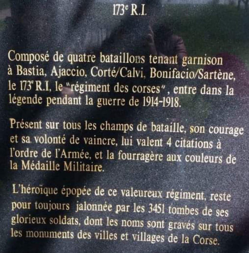 Ùn ci scurdemu di l’Armistiziu di l’11 di nuvembri di u 1918 🌹🕊️
Cumpassioni è rispettu pà i suldati ch’ùn sò mai vultati in casa soia è pà tutti i feriti di a guerra di u 14.
