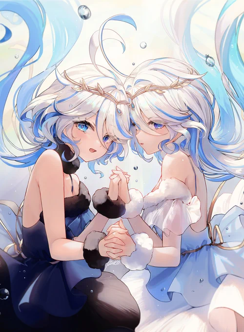 #原神 #GenshinImpact  フリーナとフォカロルス 