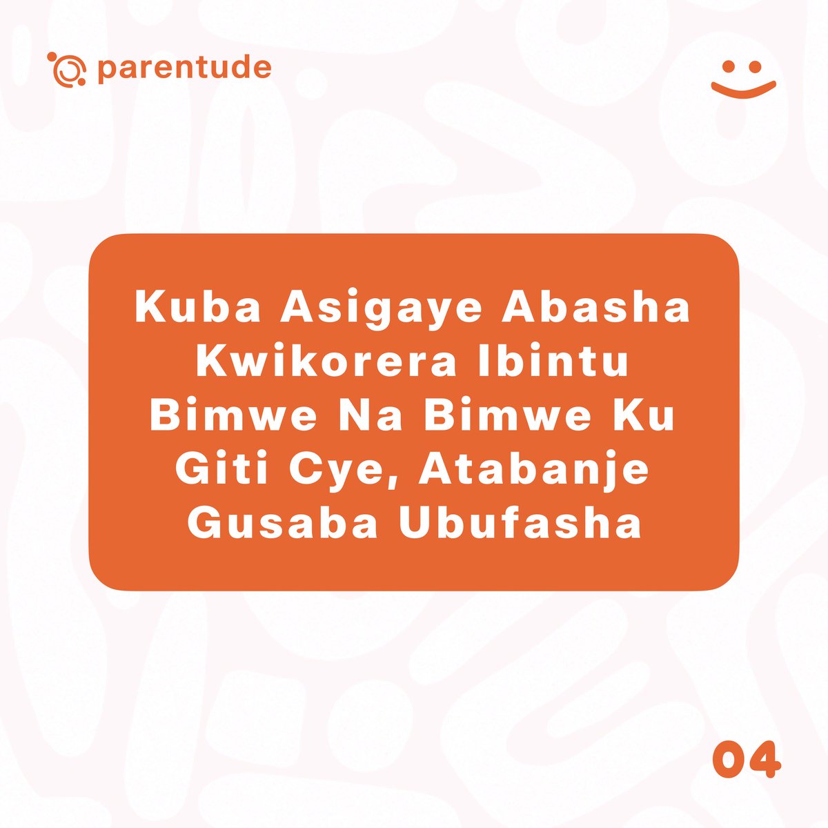 parentudeapp's tweet photo. Niba ufite impungenge ko ashobora kugorwa no kugendera ku muvuduko abandi bigiraho, cyangwa atazagira ukwitabwaho byihariye. Dukurikire urusheho kunguka inama mu kurera! #parent #Parents #parentingtips https://t.co/xtFWausUJ7