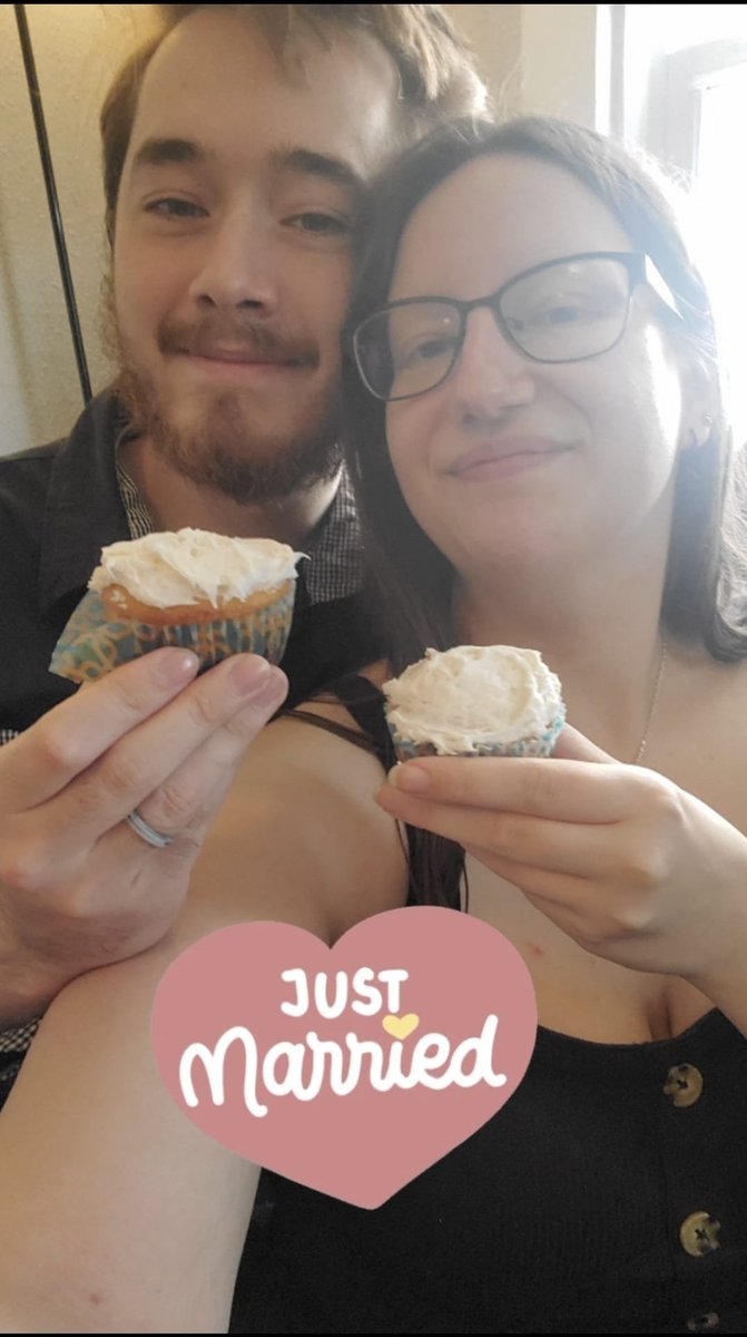 tarminart's tweet photo. Meanwhile, we both actually wore black and said our vows in our kitchen, to the romantic sound of our dishwasher running 😂 https://t.co/6Lt8Ztsei2