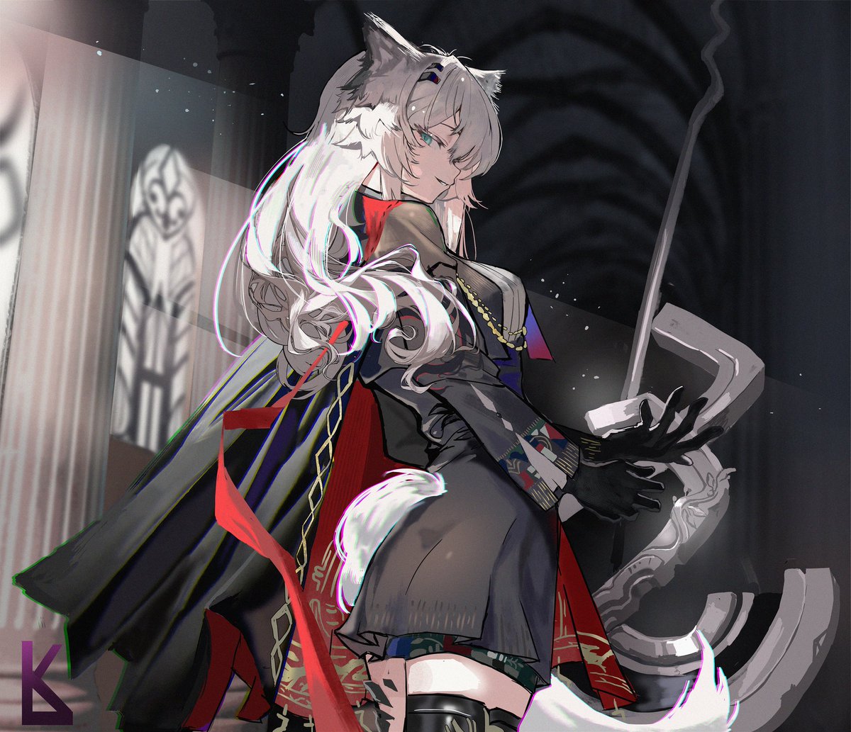 BaMorD1's tweet photo. 🐺
#Arknights #ラップランド #アークナイツ #Lappland https://t.co/Sau5SSwJCk