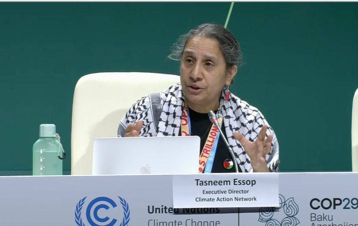 CANIntl's tweet photo. @TasneemEssop The global North has an obligation to pay the Global South to carry out climate action. No more excuses #PayUp #PayUpNow #ClimateFinance #ClimateDebt https://t.co/aVIYzAKX3Y