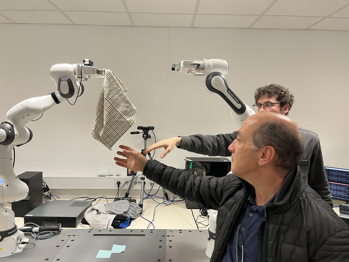 IRI-Institut de Robòtica i Informàtica Industrial (@iri_robotics) on Twitter photo 🚀Experts from ROMANDIC consortium met in Ljubljana, Slovenia for the Kick-off of the project: Institut Jozef Stefan, <a href="/KITKarlsruhe/">Shmoopy</a> and <a href="/IRI_robotics/">IRI-Institut de Robòtica i Informàtica Industrial</a>
#ROMANDIC Robot MANipulation of Deformables through dynamIC actions project is funded by the EU
🔍More: iri.upc.edu/project/show/3… 🚀Experts from ROMANDIC consortium met in Ljubljana, Slovenia for the Kick-off of the project: Institut Jozef Stefan, <a href="/KITKarlsruhe/">Shmoopy</a> and <a href="/IRI_robotics/">IRI-Institut de Robòtica i Informàtica Industrial</a>
#ROMANDIC Robot MANipulation of Deformables through dynamIC actions project is funded by the EU
🔍More: iri.upc.edu/project/show/3…
