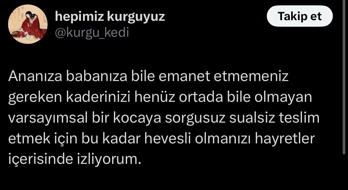 Ve akıllara bu thread gelir