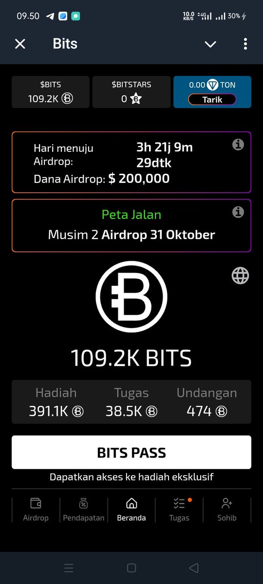 Sorry, I want to confirm regarding the reward that I did not receive from Bits, I have fulfilled all the requirements including 2 referrals and 2 transactions but the reward was not sent. We hope that Bits is a fraudulent group with millions of members. <a href="/ton_blockchain/">TON 💎</a>