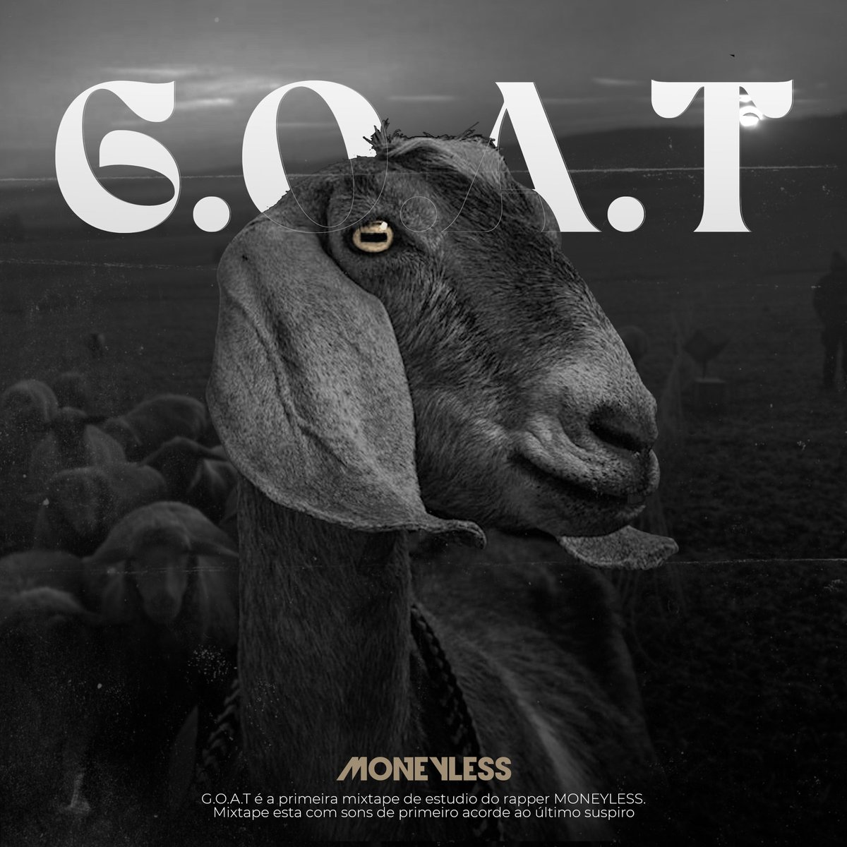 🔥 **ATENÇÃO, FAM** 🔥  
É com uma energia intensa que anuncio o lançamento da  mixtape "GOAT", que chega no dia 30! Cada faixa é um pedaço da minha jornada, e se não fosse por vocês, eu definitivamente não teria esse feeling que tenho hoje. Vocês são os melhores