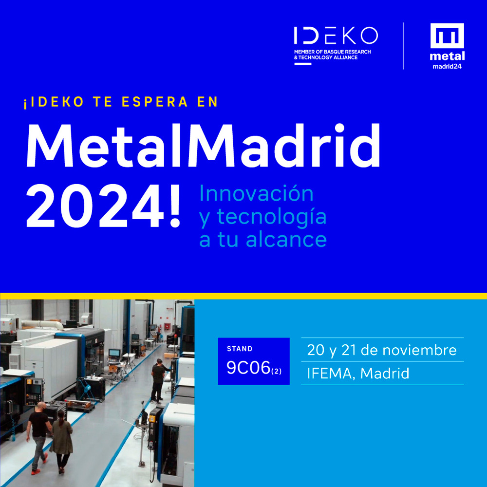 izarotech: <a href="/IDEKO_/">IDEKO</a>  lleva su oferta tecnológica al completo a MetalMadrid izaro.com/ideko-lleva-su…