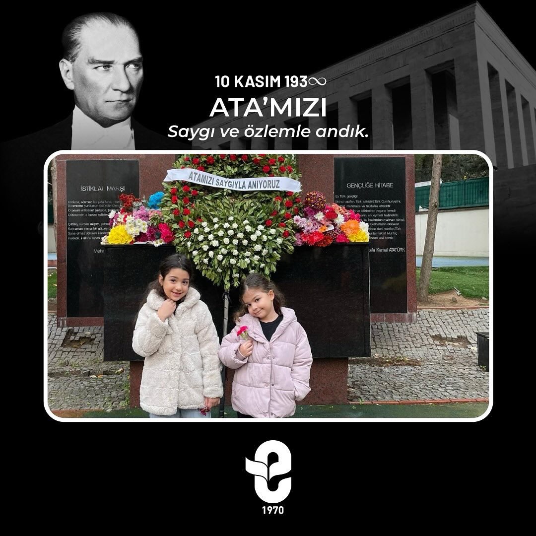 Tüm kampüslerimizde düzenlediğimiz törenlerimizle Ata'mızı saygı ve minnetle andık.

#EğitimEyüboğlu #EyüboğluGençleri #10Kasım #Atatürk