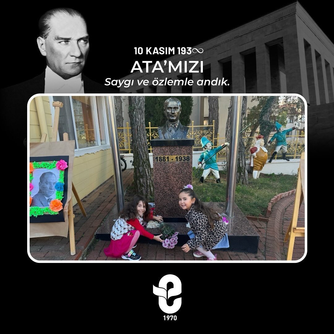 Tüm kampüslerimizde düzenlediğimiz törenlerimizle Ata'mızı saygı ve minnetle andık.

#EğitimEyüboğlu #EyüboğluGençleri #10Kasım #Atatürk