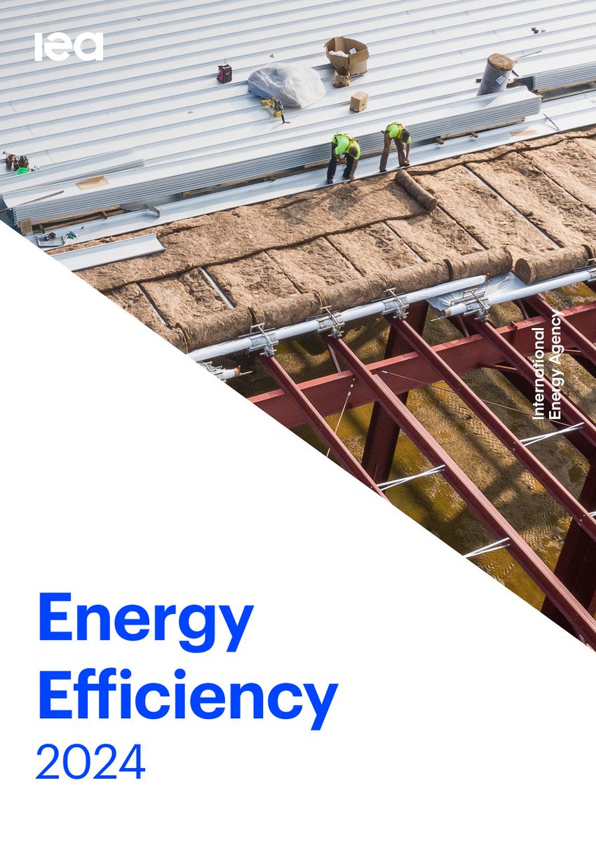 Mission Efficiency (@mission_ee) on Twitter photo 🚨The <a href="/IEA/">International Energy Agency</a>'s Energy Efficiency 2024 report is out! 📊
Explore trends in energy intensity, demand, and policies across buildings, transport, and more.
Plus, check out the new Energy Efficiency Progress Tracker! ➡️ t.ly/m2zDt
#EnergyEfficientLife 🚨The <a href="/IEA/">International Energy Agency</a>'s Energy Efficiency 2024 report is out! 📊
Explore trends in energy intensity, demand, and policies across buildings, transport, and more.
Plus, check out the new Energy Efficiency Progress Tracker! ➡️ t.ly/m2zDt
#EnergyEfficientLife