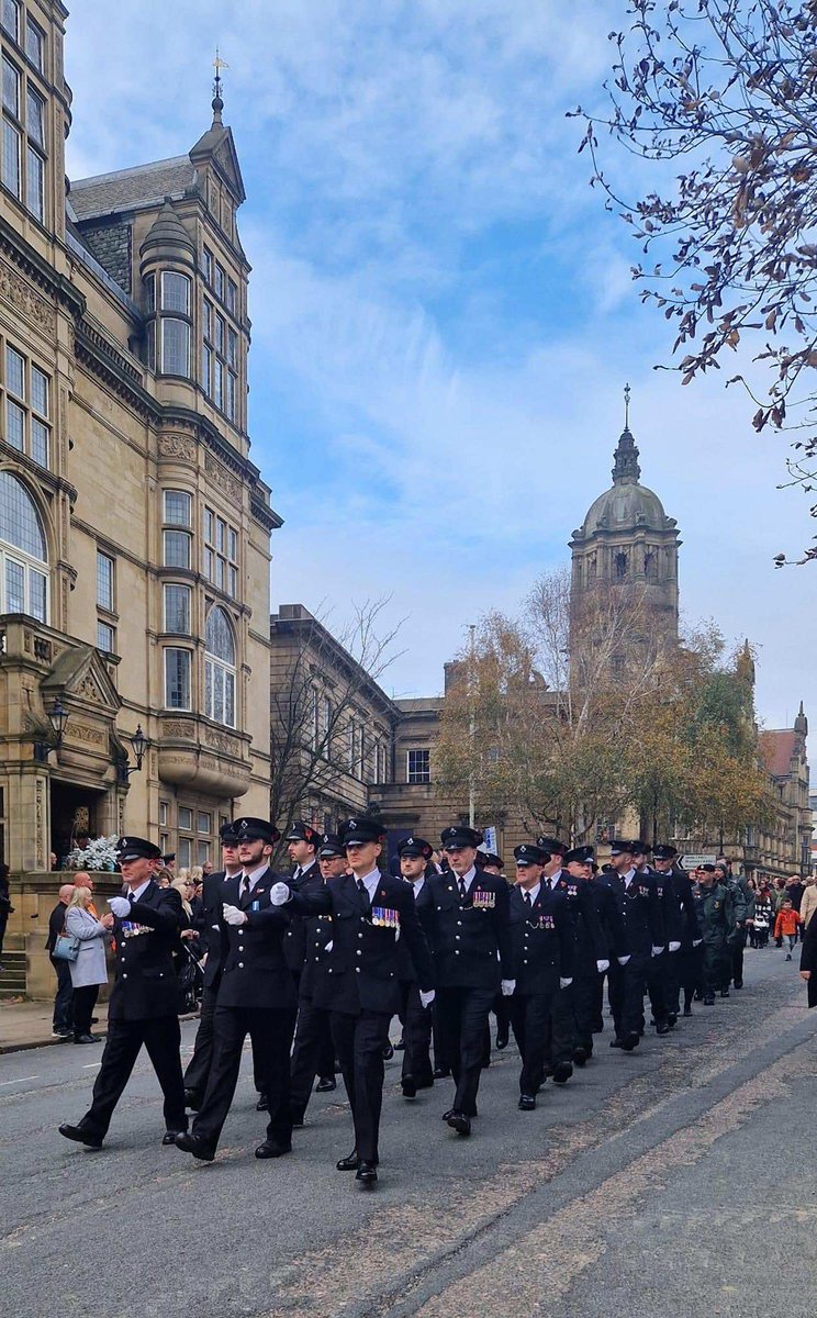 HMP Wakefield Remembrance parade 2024