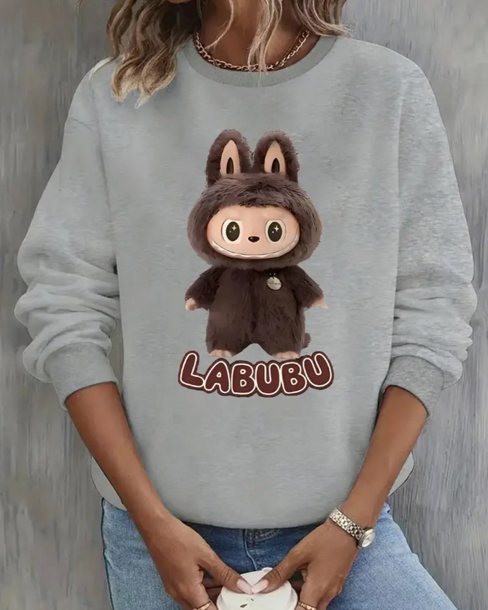 Shopsmartph_24's tweet image. 1pc Elegant Y2K Cartoon Rabbit Print Long Sleeve Crew Neck Pullover Sweatshirt for Women, Polyester Knit Fabric with Slight Stretch, All-Season Casual Sportswear

Order here 🛒 share.temu.com/Ha6WkgEMzOA

#labubucollection #pulloversweater #fashion #fashionstyle #shopping #temufinds