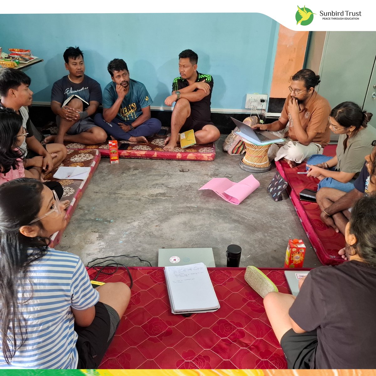 SunbirdTrust's tweet photo. Had an enriching two-day workshop on program design for community development at Majuli, led by Pradyut Bhattacharjee of SeSTA. Excited to apply fresh insights and strategies for impactful, sustainable livelihoods!
#CommunityDevelopment #LivelihoodPrograms #SustainableGrowth https://t.co/l9Gv3syiD8
