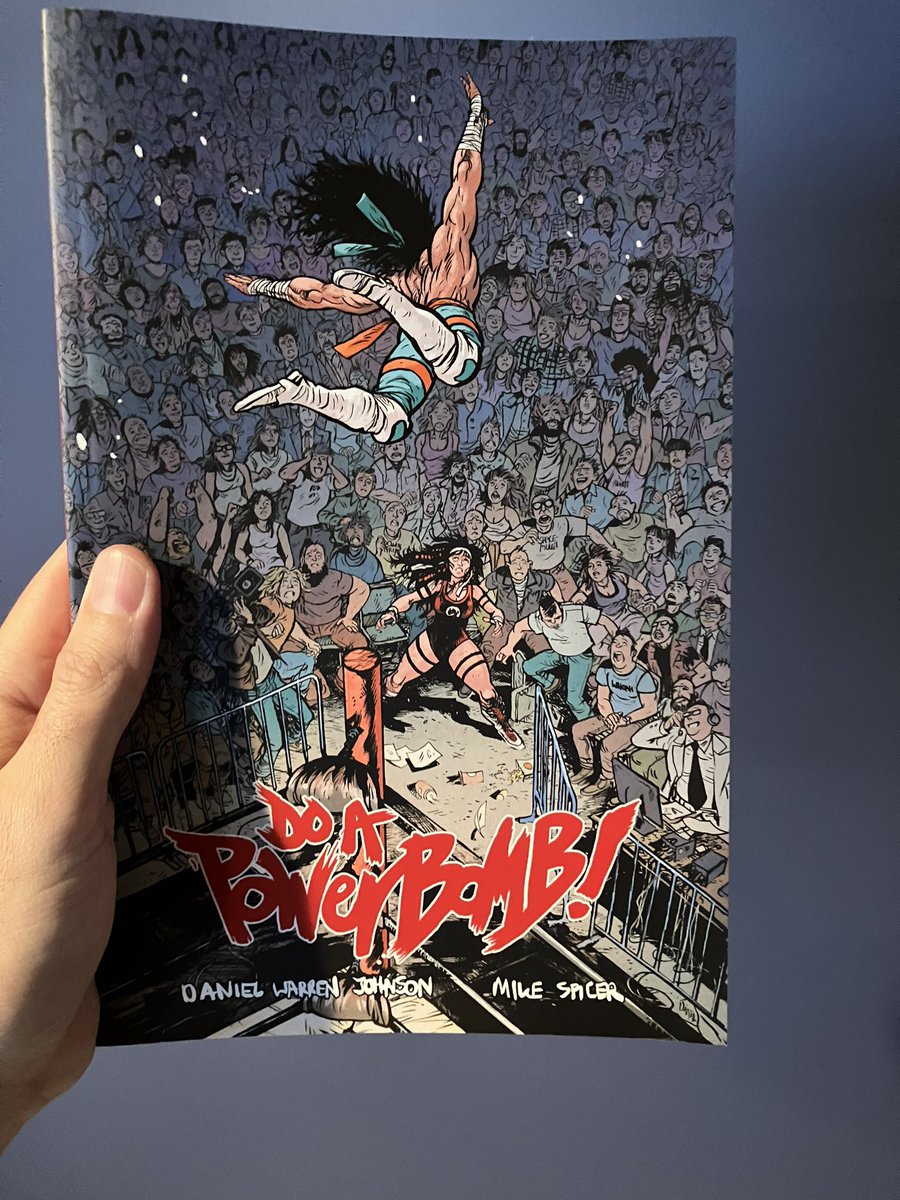 This has been one of my favorite reads of the year. Such a well done combo of over the top wrestling madness and surprisingly heavy-hitting moments about family. Well done, <a href="/danielwarrenart/">Daniel Warren Johnson</a> and Mike Spicer!

Also, @MrTonyNacho please tell me you’ve read this one. You’d love it!