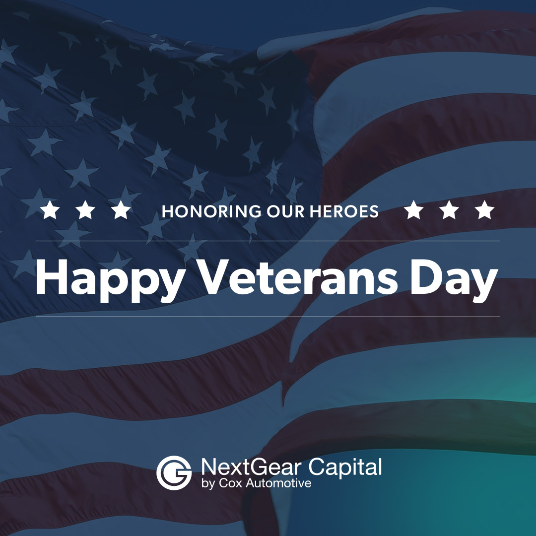 On Veteran’s Day, we honor and thank all the brave men and women who have served our nation with courage and dedication. Each sacrifice is the foundation of our freedom. Thank you to all veterans for your service. Happy Veteran’s Day from NextGear Capital!