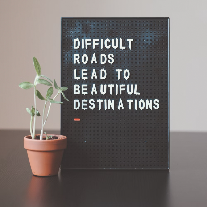 Difficult roads lead to beautiful destinations.

#motivationmonday #realestate #germantownrealtor