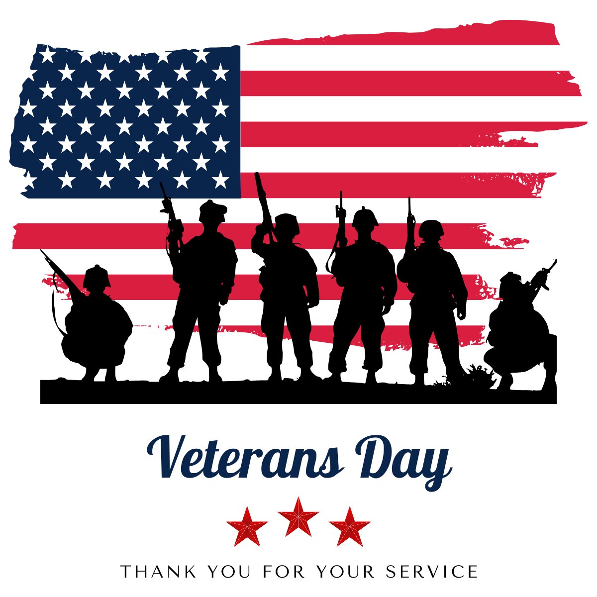 🇺🇸 𝗛𝗮𝗽𝗽𝘆 𝗩𝗲𝘁𝗲𝗿𝗮𝗻𝘀 𝗗𝗮𝘆! 🇺🇸

Today, we honor the brave men and women who have served our country with unwavering courage and dedication. 🦅 

Thank you for your service! ❤️         

#veteransday #heroes #environmentalcontractors #construction #albanyny