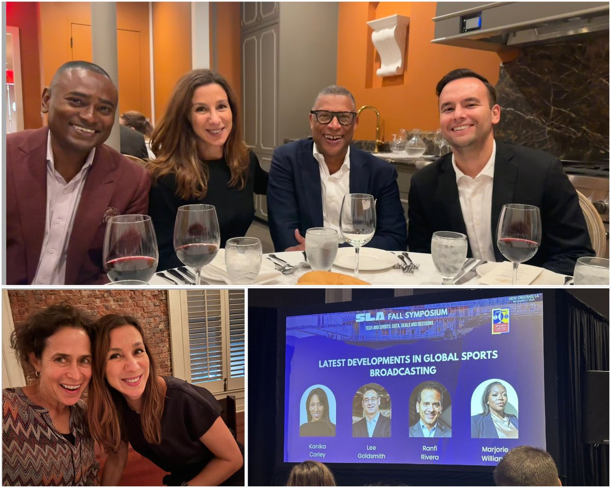 Back from an amazing SLA Fall Symposium in New Orleans!🌟

We also held our board meeting to plan the 50th Annual Conf in Nashville &amp; next year’s Fall Symposium—our first in London, expanding SLA’s global reach!

Proud to be part of <a href="/sportslawyers/">Sports Lawyers Assn.</a> as we gear up for our 50th year!