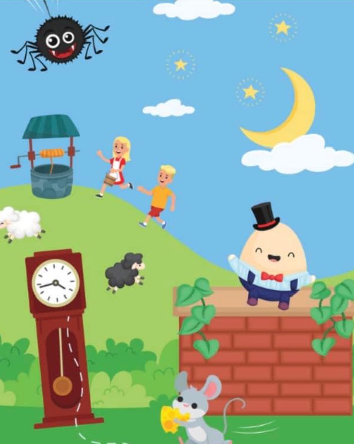 It’s Nursery Rhyme week and we’re hoping everyone has some exciting activities planned to develop children’s love of rhyme. 
Check out Aspect 4 of Phase 1 planning for more rhyming activities⭐️