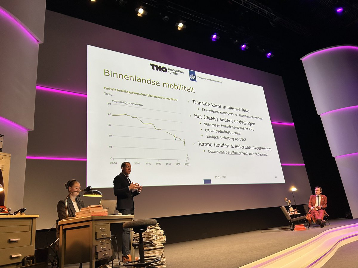Vanuit het PBL <a href="/Leefomgeving/">PBL</a> geeft Gerben Geilenkirchen een presentatie van de uitkomst van de Klimaat en Energieverkenning. Doelen halen is een grote opgave, met nieuwe uitdagingen, maar wel mogelijk!