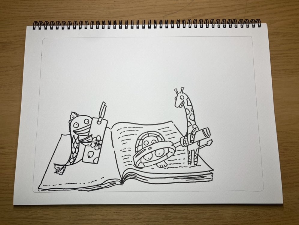 chan_nezu_'s tweet photo. When I was elementary school student,
I collected book marks because I thought it was cool!!

#絵 #イラスト #drawing #毎日投稿 #ペン画 #art #絵描きさんと繋がりたい #illustlation #animal #book #autamn 

Three more days!! https://t.co/kdQDf1KRkG