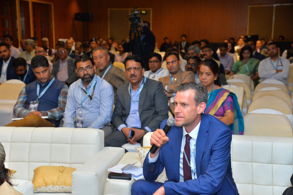 ndmaindia's tweet image. "Experts tackle Glacial Lake Outburst Flood (GLOF) risks in India!
Technical Session 4 focuses on Hazard Assessments & Geo-Spatial Monitoring of High-Risk Glacial Lakes.
Chaired by Lt. Gen. Syed Ata Hasnain & Dr. Akhilesh Gupta.
#GLOF #DisasterRiskReduction #GeoSpatialMonitoring
