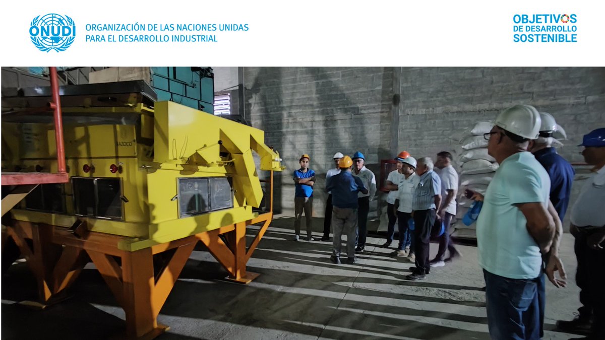 Oficial de Desarrollo Industrial, Farrukhbek Alimdjanov y el Experto en 4ta Revolución Industrial Ashraf Abushady, de la #ONUDI visitaron distintas regiones de Venezuela para conocer los avances y resultados de los proyectos piloto que ejecuta la ONUDI en el país.