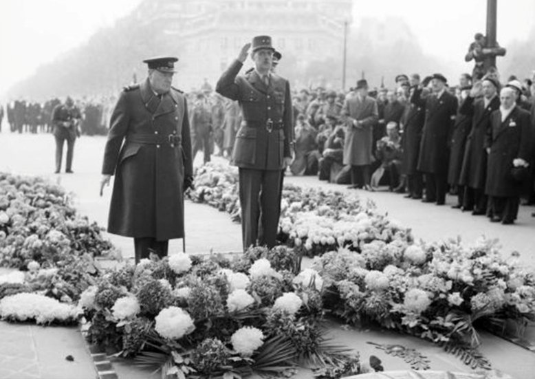 UK Defence in France (@ukdefencefrance) on Twitter photo In a historic act of #Remembrance, <a href="/EmmanuelMacron/">Emmanuel Macron</a> & <a href="/Keir_Starmer/">Keir Starmer</a> commemorated #ArmisticeDay at the <a href="/ArcDeTriomphe/">Arc de triomphe</a>, reviving a moment last seen in 1944 when de Gaulle and Churchill stood united. A profound symbol of resilience, unity, and friendship. 
#Armistice #RemembranceDay In a historic act of #Remembrance, <a href="/EmmanuelMacron/">Emmanuel Macron</a> & <a href="/Keir_Starmer/">Keir Starmer</a> commemorated #ArmisticeDay at the <a href="/ArcDeTriomphe/">Arc de triomphe</a>, reviving a moment last seen in 1944 when de Gaulle and Churchill stood united. A profound symbol of resilience, unity, and friendship. 
#Armistice #RemembranceDay