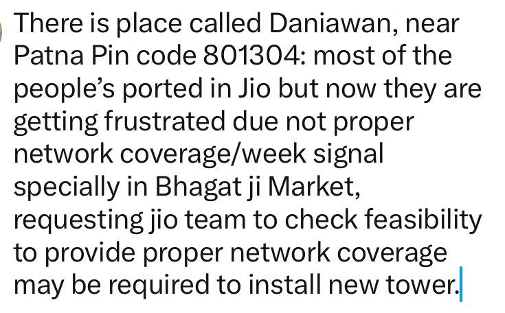 manish_shankar's tweet photo. @JioCare https://t.co/N9qElQWBBE
