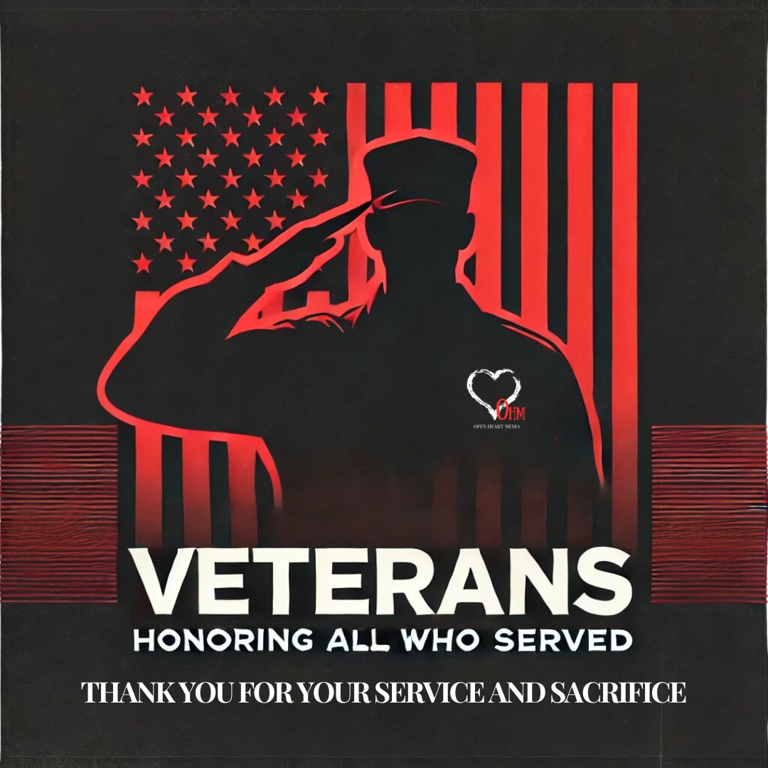 Today, we honor the courage, dedication, and sacrifice of our veterans. Their service to our country is the foundation of the freedoms we hold dear. 

Thank you to all who have served, past and present. 🇺🇸 

#VeteransDay #HonorAndRespect #ThankYouVeterans