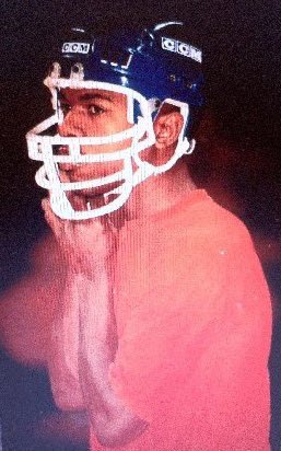 KingsofVegas__'s tweet photo. Some guys act tough, some guys are tough. @GregAnthony50 takes a hard fall to the face against rival @FSAthletics. His jaw, chin and face are wired shut. This @TheRunninRebels legend shows up to our next practice wearing a football helmet. Why? Cause he was captain and  loyal to team and family. #KingsofVegas
@MarchMadnessMBB #Champs