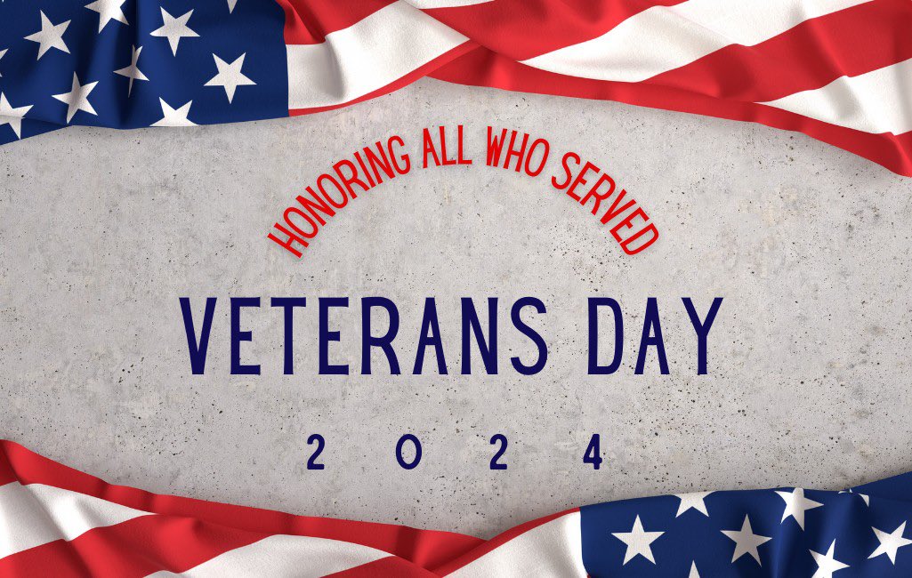 Today we honor all who served 🇺🇸