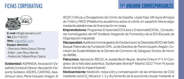 Corresponsables (@corresponsables) on Twitter photo 🌍 <a href="/CulturaRSC/">culturaRSC.com</a> destaca su compromiso con la sostenibilidad, apoyando la medición, reducción y compensación de emisiones de CO2 mediante ceroCO2 y fomentando la economía circular a través del reciclaje. Descubre más en el #AnuarioCorresponsables2024 👉 tinyurl.co ... 🌍 <a href="/CulturaRSC/">culturaRSC.com</a> destaca su compromiso con la sostenibilidad, apoyando la medición, reducción y compensación de emisiones de CO2 mediante ceroCO2 y fomentando la economía circular a través del reciclaje. Descubre más en el #AnuarioCorresponsables2024 👉 tinyurl.co ...